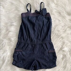 🎄Cherokee Dark Blue Kids Romper